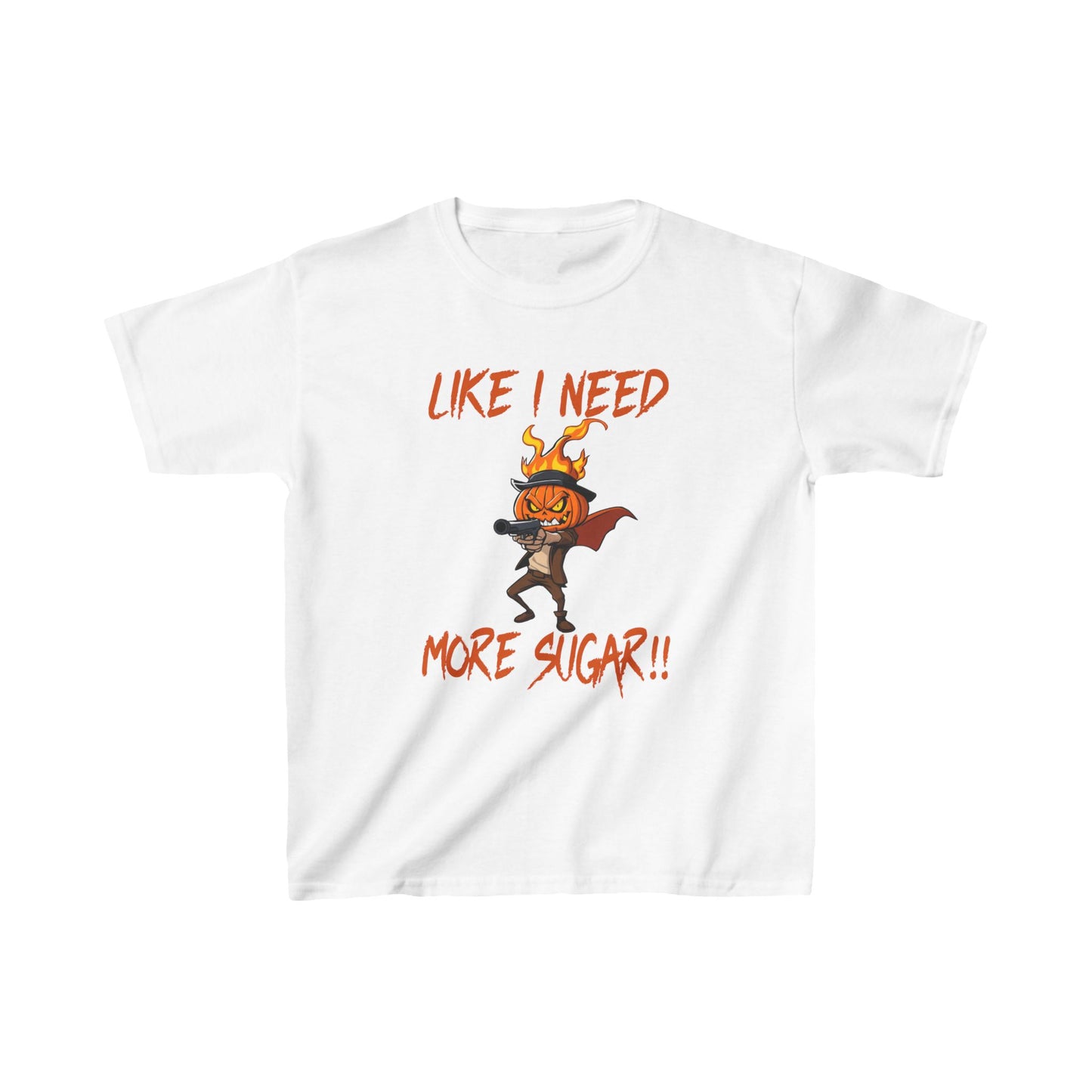 Kid's "Like I Need More Sugar!" Halloween Tee