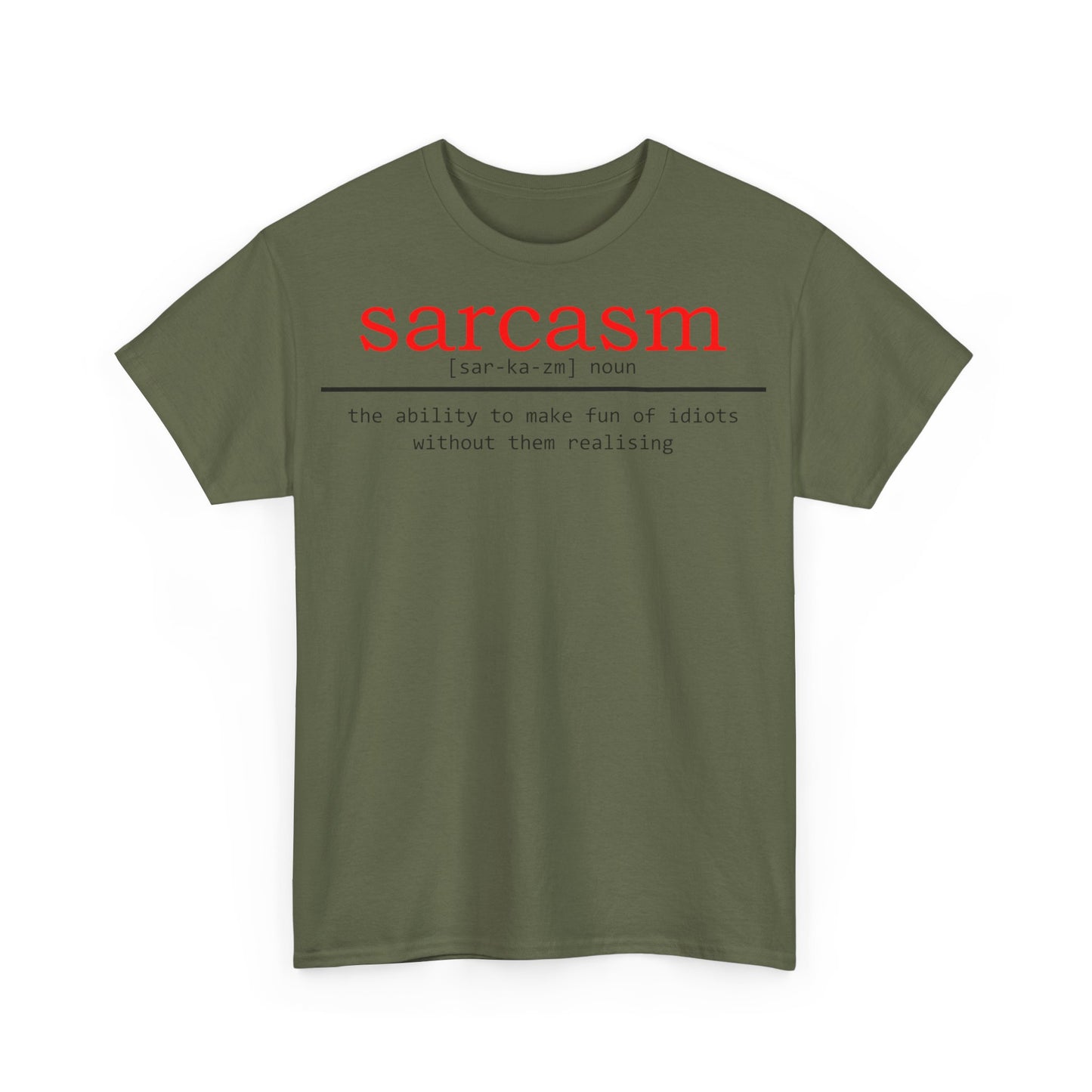 Women's "Definition of Sarcasm" Cotton Tee