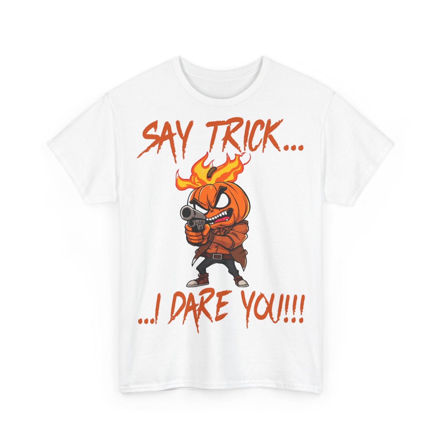 Men's "...I Dare You!!!" Halloween Cotton Tee