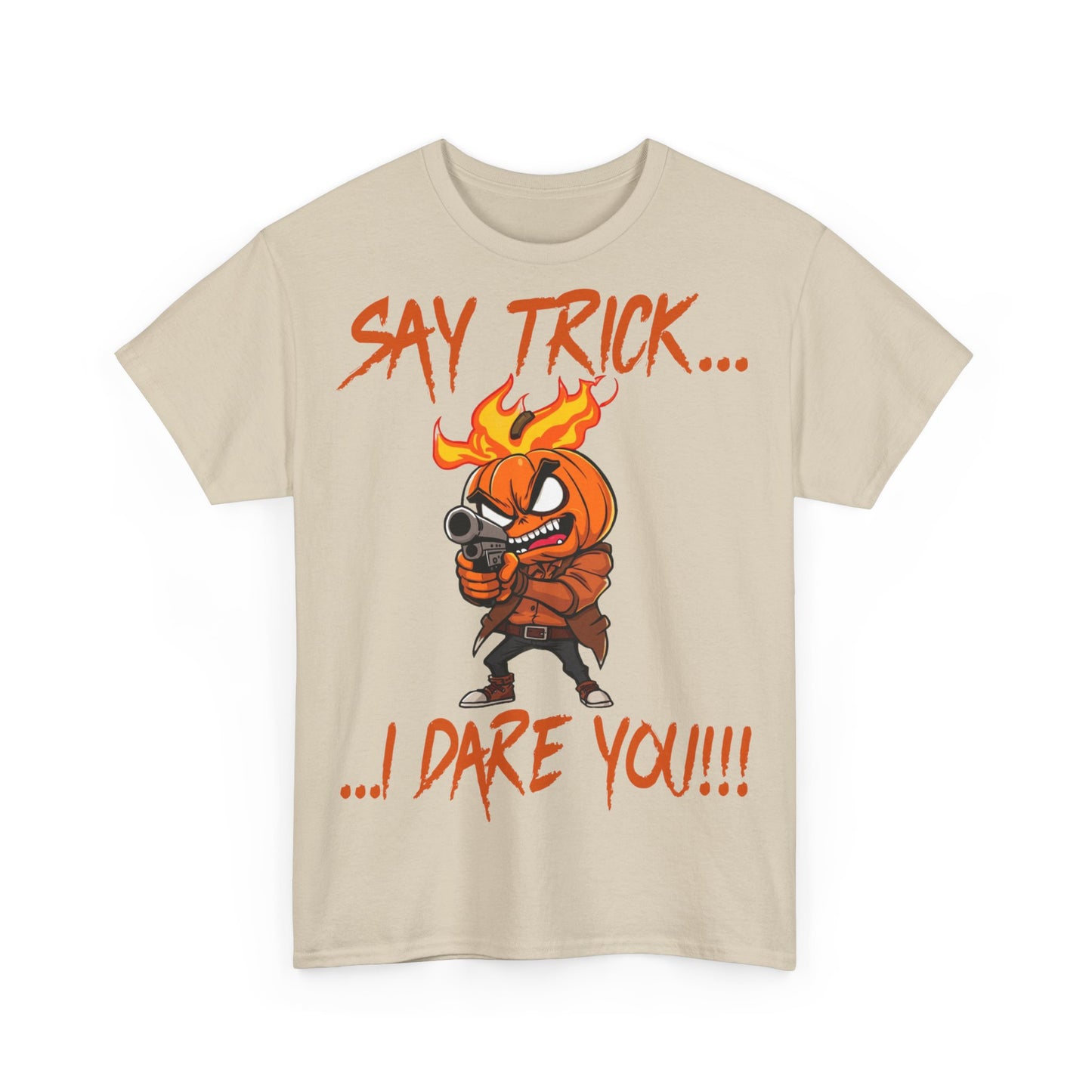 Men's "...I Dare You!!!" Halloween Cotton Tee