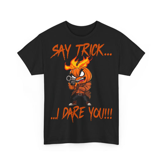 Men's "...I Dare You!!!" Halloween Cotton Tee